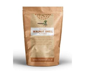 Nature’s Root Organic Walnut Shell Powder 125g - Homemade Cosmetics | Body Scrub | Natural Exfoliant | 100% Pure | Resealable Pack