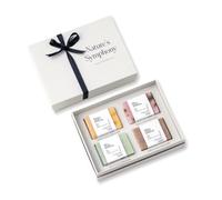 Nature’s Symphony Bathing Bar Gift Box - Saffron & Coconut, Rose & Coconut, Mint & Coconu.t, Coffee & Coconu.t Soaps | 100% Natural | Ideal Gift for Special Occasions - Pack of 4