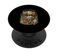 Nature’s Treasures My Pleasures Rockhound Collector PopSockets Adhesive PopGrip