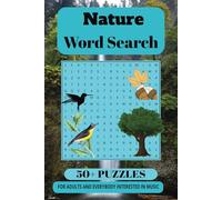 Nature Search Book: Word Searches with Easy to Read Print about Nature, Ecosystem, Wildlife and More | 6x9 inches, 110 pages | 50+ Puzzles ... Gift for Vacations, Holidays, and Free Time