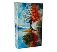 Nature Seasons Oracle Card Deck, 54 Cards, 12 x 7 cm, Spiritual Guidance Cards with Nature Theme