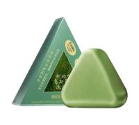 Nature Seven Green Soap Shampoo, Nature Triangle Shampoo Bar, Polygonum Shampoo Soap, Cepress Orientalis Usman Herbal Hair Strengthening Soap, Strengthens Smooths Hair for Women and Mens (1pc)