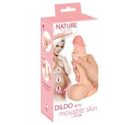 Nature Flexible 7.3 Inch Dildo With Movable Skin