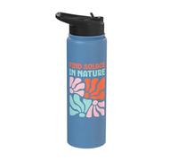 Nature Solace Hope Remembrance Grief Loss Divorce Wellness Stainless Steel Insulated Water Bottle