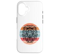 Nature Soul Colorful Symbolism Colorful Lion Mandala elegant Case for iPhone 16