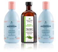 Nature Spell Bond Repair Hair Rescue Trio In Blue Blue One Size