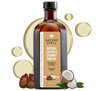 Nature Spell Castor & Coconut Oil Blend for Hair, Vegan, 150ml