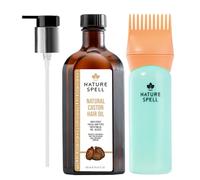 Nature Spell Castor Oil for Hair, Skin, Eyelashes, Eyebrows and Nails,150ml
