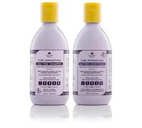 Nature Spell Curl Enhancing Shampoo & Conditioner Set, Defines and Repairs, with Rice Water & Linseed, For All Curl Types, Vegan, Pack of 2, 300ml Each