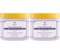 Nature Spell Curl Leave-In Cream, Salt Free Formula for Definition, 400 ml (Pack of 2)