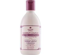 Nature Spell Dandruff Complex Conditioner, Soothing & Hydrating, 300ml | Helps Reduce Flaking & Dryness, Moisturising & Nourishing with Tea Tree, Coconut Oil & Zinc, Salt-Free Scalp Care, Vegan