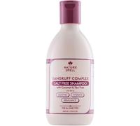 Nature Spell Dandruff Complex Shampoo, Soothing & Hydrating Formula Helps Reduce Flaking & Dryness, Moisturising & Nourishing with Tea Tree, Coconut Oil & Zinc, Salt-Free Scalp Care, Vegan, 300ml
