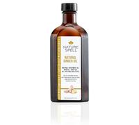 Nature Spell Ginger Oil for Hair & Skin 150 ml - Helps Remove Dandruff on Hair - Body Oil to Ease Aching Muscles - Made in the UK