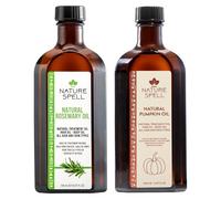 Nature Spell Hair Growth Duo with Rosemary & Pumpkin Oil, Vegan, 150ml Each