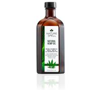 Nature Spell Hemp Oil for Hair & Skin 150 ml - Strengthen Hair on Cellular Level - Skincare Oil to Provide Intense Hydration - Made in the UK