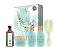 Nature Spell Hey Long Locks Haircare Gift Set for Her, Beauty Gift for Women, Colour Safe, Sulphate Free, For All Hair Types, Vegan, Pack of 5