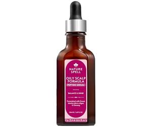 Nature Spell Oily Scalp Serum, Balancing and Clarifying, Lightweight Formula for Scalp and Roots, with Witch Hazel, Ginseng & Zinc, Vegan, 50ml