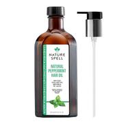 Nature Spell Peppermint Oil for Hair & Scalp with Pump Dispenser, 150ml