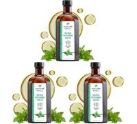 Nature Spell Peppermint Oil, Pre-Diluted Cooling Oil, Vegan, 150ml (Pack of 3)