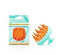 Nature Spell Shampoo Dispensing Scalp Massager, Soft Silicone Brush | Suitable for All Hair Types, Waterproof & Easy to Clean