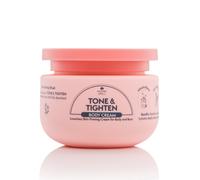 Nature Spell Tone & Tightening Body Cream, Firming Moisturiser for Skin Elasticity, Infused with Hyaluronic Acid, Plant Collagen & Ginseng, Vegan, 250ml