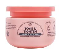 Nature Spell Tone & Tightening Body Sugar Scrub, Exfoliator for Skin Elasticity, Infused with Hyaluronic Acid, Plant Collagen & Ginseng, Vegan, 300g