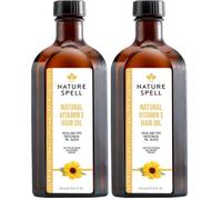 Nature Spell Vitamin E Oil for Hair, Restore Natural Shine, Vegan, 150ml (Pack of 2)