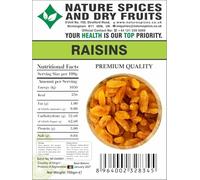 Nature Spices Premium Afghan Raisins, 100g, Dried Fruit