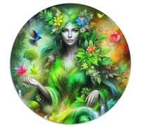 Nature Spirit Goddess 1000 Piece Jigsaw Puzzle For Adults Family Challenge Toys Stress Relief Puzzle Exercise The Memory of The Brain for Men, Women, Elders, Seniors 1000pcs (67.5x67.5cm)