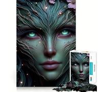 Nature Spirit Portrait 1000 Piece Jigsaw Puzzle for Teenagers Wise Think Toy Easy Leisure Tight Cut Amazing Present (38x52cm)