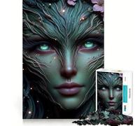 Nature Spirit Portrait Jigsaw Puzzles for Adults 1000 Mind Exercise Toy Relax Time Design Assembly (50x75cm)