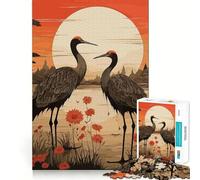 Nature Stork 1000 Piece Jigsaw Puzzles for Teenagers Jigsaw Reason Skill Toy Shared Fun Tight Cut Wall Art Decor (38x26cm)