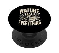 Nature Takes Everything Eco Gardening Decay PopSockets Adhesive PopGrip