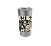 Nature Takes Everything Eco Gardening Decay Stainless Steel Insulated Tumbler