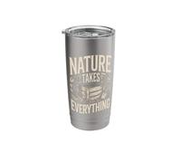 Nature Takes Everything Eco Gardening Decay Stainless Steel Insulated Tumbler