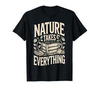 Nature Takes Everything Eco Gardening Decay T-Shirt
