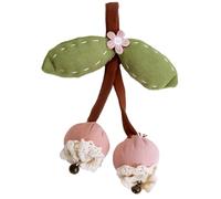 Nature Themed Fabric Cherrys Hawthorn Handcraft Accessory for Everyday Stylish Outfits Handmade Nature Inspire Brooch