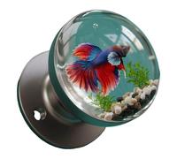 Nature Themed Flower Door Knob Retro Styles Round Bedroom Decoration Handcraft Artistics Handle Home Renovations Cabinet Handle