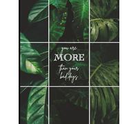 Nature Themed Motivational Composition Notebook, 120 pages