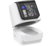 Nature Therapy Upper Arm Blood Pressure Monitor - Automatic Digital BP Machine with Large LED Display, 4 Users & 199 Memory Each, 22-40cm Adjustable Cuff, Pulse & Irregular Heartbeat Detection