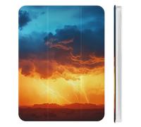 Nature Tornado Compatible with iPad Mini 4/5/6 Cute Tablet Case with Pencil Holder Slim Hard Protective Cover