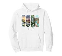 Nature Travel Adventure South Girl Arkansas Pullover Hoodie