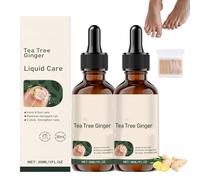 Nature Treetea Ginger Nail Care, Tea Tree Ginger Nail Care, Repair & Strengthener (2pcs)