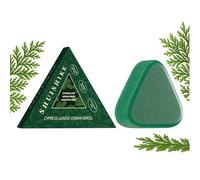 Nature Triangle Shampoo Bar for Women & Men - Natural Green Shampoo Bar with Herbal Extracts to Calm Scalp, Strengthen Hair & Reduce Frizz for Daily Use