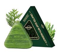 Nature Triangle Shampoo Bar, Nature Seven Green Soap Kit, Rich Lather, Travel-Friendly for All Hair Types, Gentle on Hair & Scalp, Ultimate Solution for Women and Mens Healthy Hair Growth