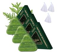 Nature Triangle Shampoo Bar, Nature Seven Green Soap shampoos, Usman Grass Shampoo Bar Hair Growth, Glutinous Rice Water Solid ShampooBars for Women and Mens (3pcs)