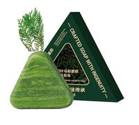 Nature Triangle Shampoo Bar, seven green shampoo soap, Natural Plant-Based, Calming & Strengthens Hair for Women and Men