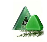 Nature Triangle Shampoo Bar, Solid Herbal Hair Soap for Hair Care，1pc | Usman Grass Shampoo Bar, Deep Cleansing for Hair Oil Control, Strengthening & Soothing Hair, Gentle Formula for Women & Mens