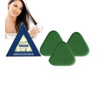 Nature Triangle Shampoo Bar-Strengthens & Smooths Hair, Solid Shampoo Bar For Hair Care, Helps Control Oil & Soothe Dry Itchy Scalps, Gentle Cleansing & Nourishing Care Soaps For Women & Mens (3)