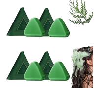 Nature Triangle Shampoo Bar, Usman Grass & Nature Seven Green Soap Solid Shampoo,Soap Bars,Control Oiliness, Eliminate Dandruff, Calming & Strengthens Hair For Women And Mens
